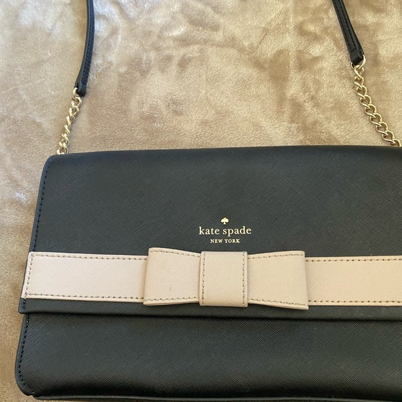 Like New Kate Spade Crossbody Bag Black - Picture 1 of 9